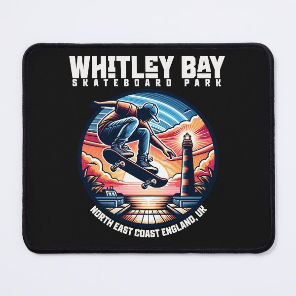 Item preview, Whitley Bay Skateboard park North East Coast England UK designed and sold by MerchByCraig.