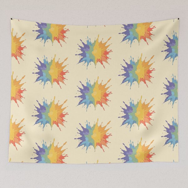 Item preview, Rainbow Gradient Splash  Comic Masterpiece Pastel Dreamscape designed and sold by ShroomForge.