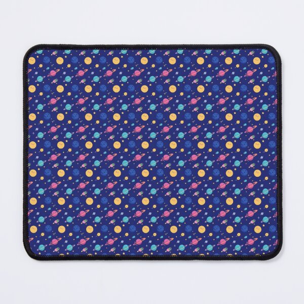 Item preview, Adorable Space Design: Smiling Planets and Shooting Stars designed and sold by VibeTCreations.