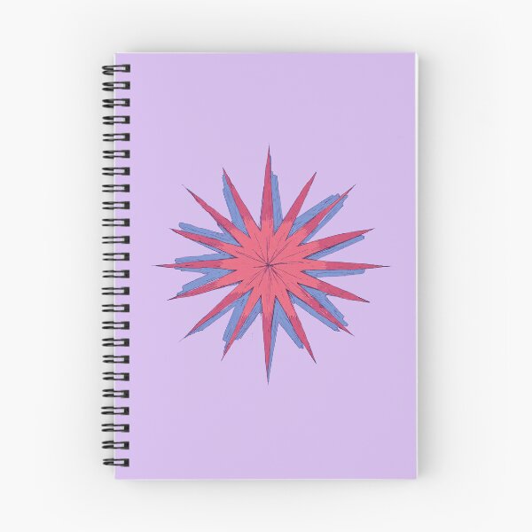 Item preview, Radiant Starburst Blaze on Lavender Horizon  Comic Style Illustration designed and sold by ShroomForge.