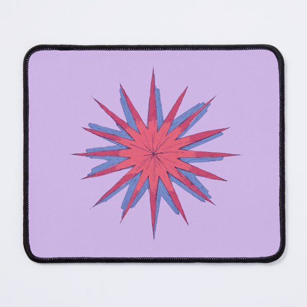 Item preview, Radiant Starburst Blaze on Lavender Horizon  Comic Style Illustration designed and sold by ShroomForge.