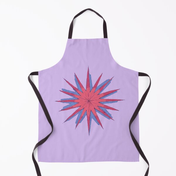 Item preview, Radiant Starburst Blaze on Lavender Horizon  Comic Style Illustration designed and sold by ShroomForge.