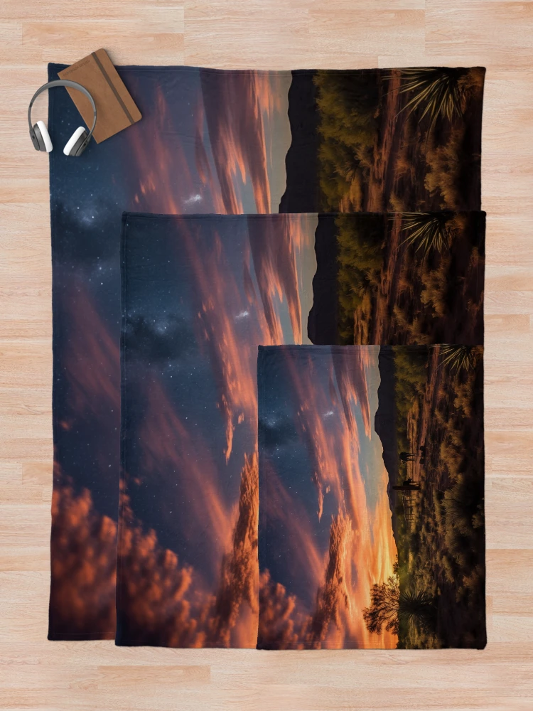 Thumbnail 5 of 6, Throw Blanket, Tranquil Ranch designed and sold by Rtymer.