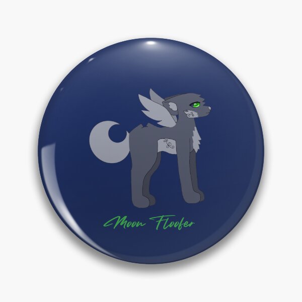 Item preview, Moon Floofer by Mackenna Originals designed and sold by orangepopdes.