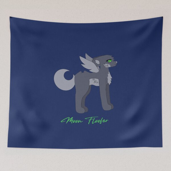 Item preview, Moon Floofer by Mackenna Originals designed and sold by orangepopdes.