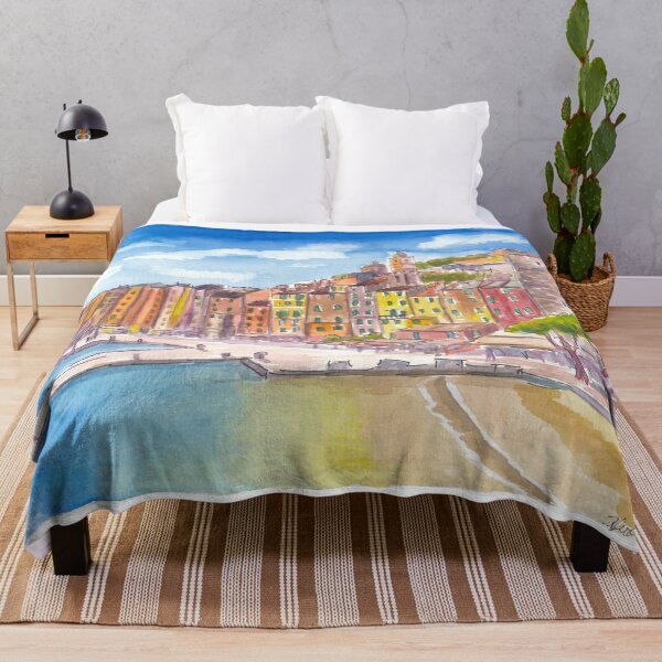 Item preview, Porto Venere with Palazzata a Mare and Dreams of the Ligurian Coast designed and sold by artshop77.