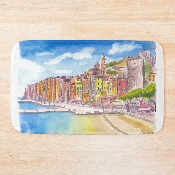 Item preview, Porto Venere with Palazzata a Mare and Dreams of the Ligurian Coast designed and sold by artshop77.