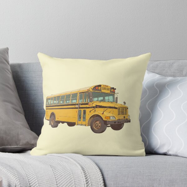 Item preview, Yellow Stripe School Bus Adventure Comic Style designed and sold by ShroomForge.