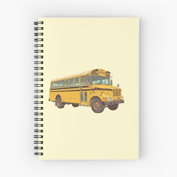 Item preview, Yellow Stripe School Bus Adventure  Comic Style designed and sold by ShroomForge.