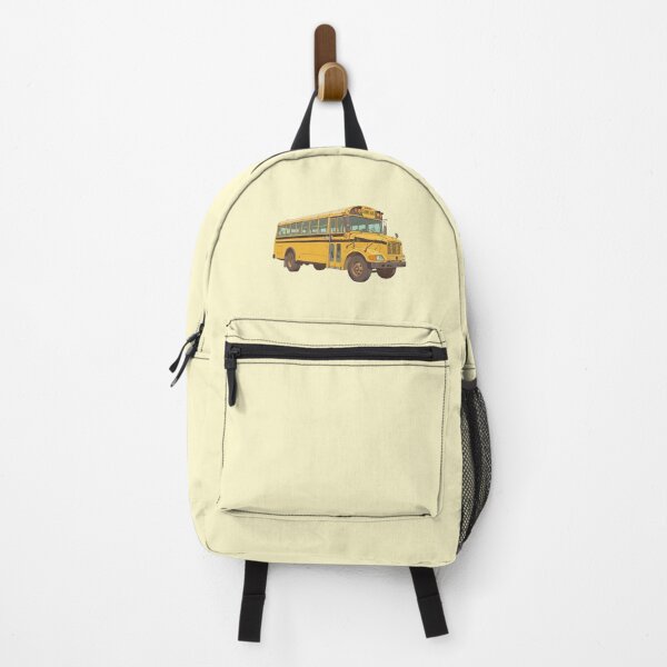 Item preview, Yellow Stripe School Bus Adventure Comic Style designed and sold by ShroomForge.