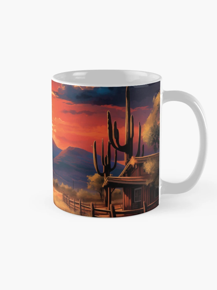 Thumbnail 3 of 6, Coffee Mug, Tranquil Ranch designed and sold by Rtymer.