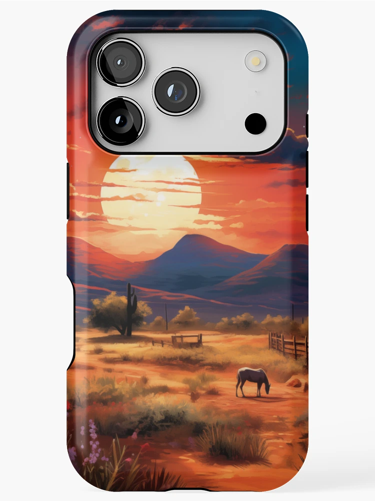 Thumbnail 1 of 4, iPhone Case, Tranquil Ranch designed and sold by Rtymer.