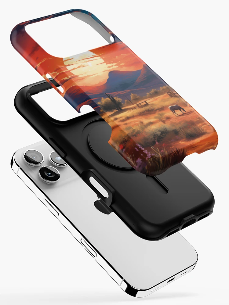 Thumbnail 2 of 4, iPhone Case, Tranquil Ranch designed and sold by Rtymer.