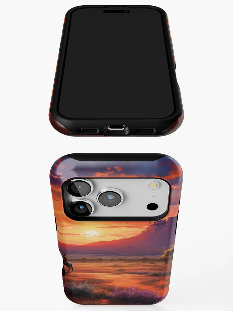 Thumbnail 3 of 4, iPhone Case, Tranquil Ranch designed and sold by Rtymer.