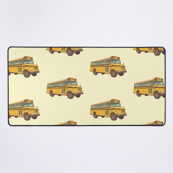 Item preview, Yellow Stripe School Bus Adventure Comic Style designed and sold by ShroomForge.