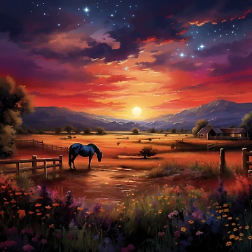 Artwork thumbnail, Tranquil Ranch by Rtymer