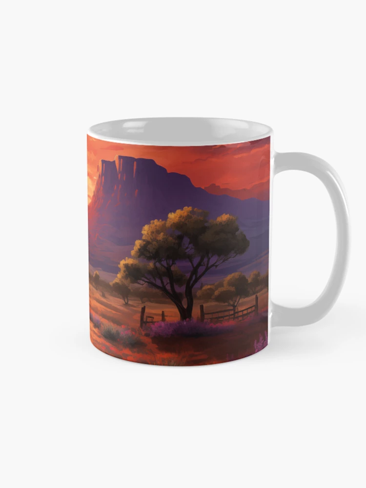Thumbnail 3 of 6, Coffee Mug, Tranquil Ranch designed and sold by Rtymer.