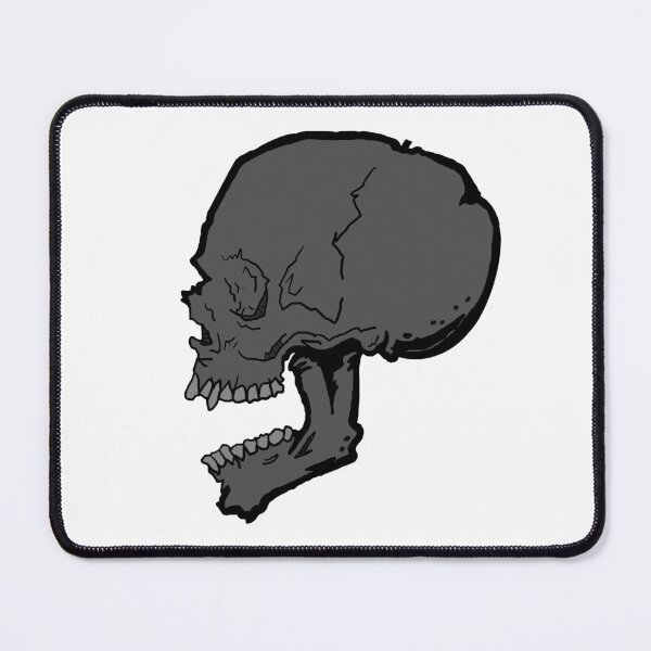 Item preview, Cracked Human Skull designed and sold by Animals-by-JB.