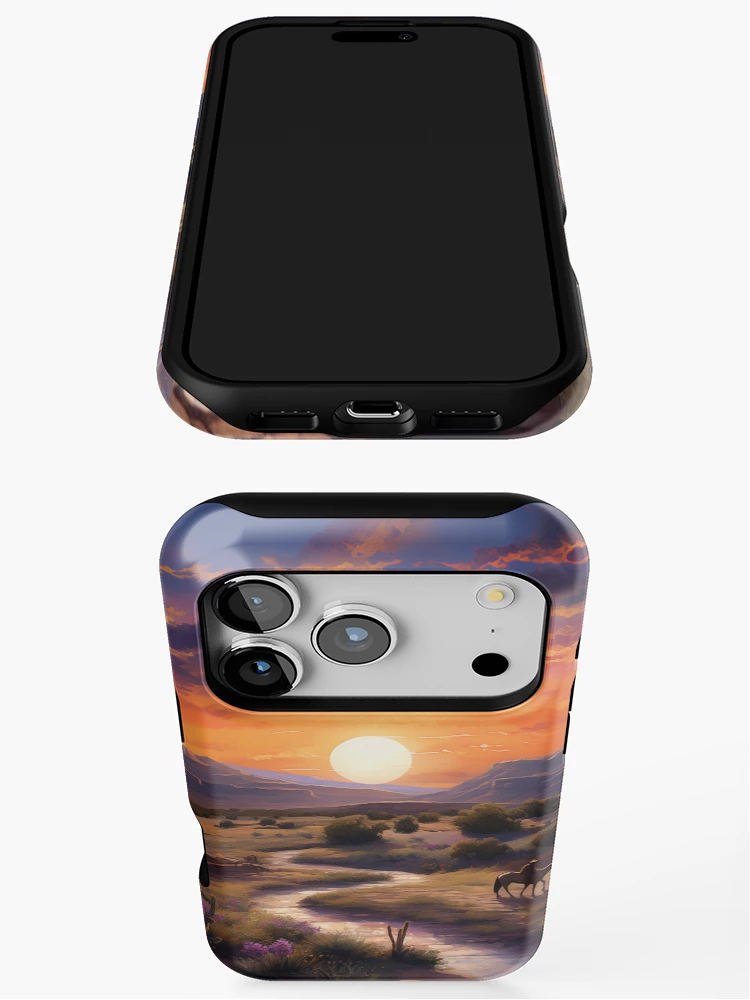 Thumbnail 3 of 4, iPhone Case, Tranquil Ranch designed and sold by Rtymer.