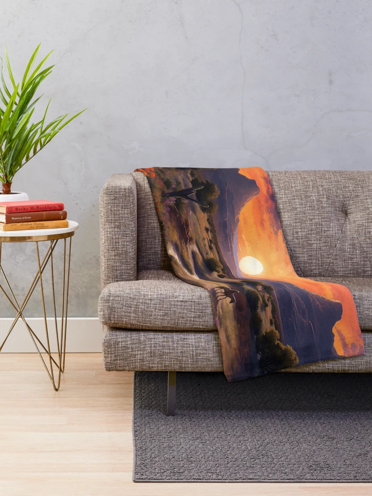 Thumbnail 2 of 6, Throw Blanket, Tranquil Ranch designed and sold by Rtymer.