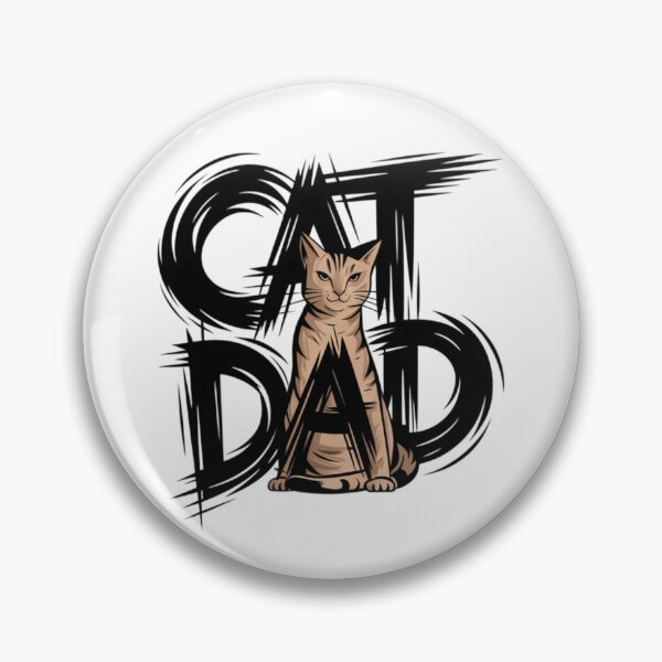Item preview, Cat Dad designed and sold by FunkyCatDesigns.