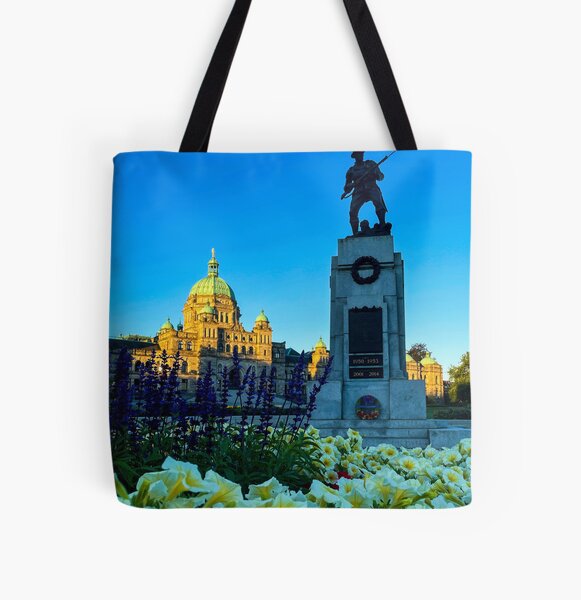 Item preview, Cenotaph and Legislature, Victoria, BC designed and sold by karinawright.