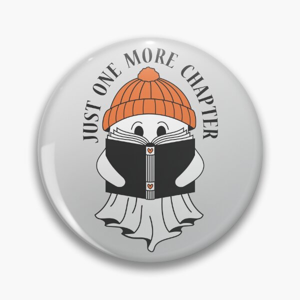 Item preview, Just One More Book Chapter Ghost designed and sold by everinseason.