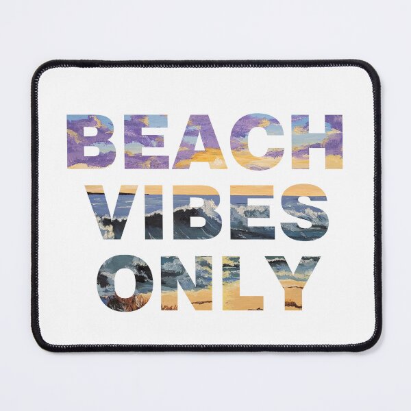 Item preview, BEACH VIBES ONLY (Sunset Beach art) designed and sold by Stepikus.