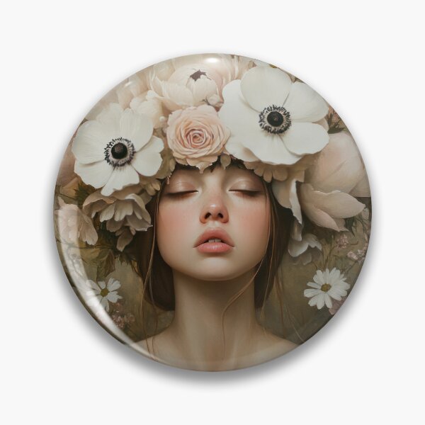 Item preview, Flower Girl With Floral Headpiece  designed and sold by MysticMarble.