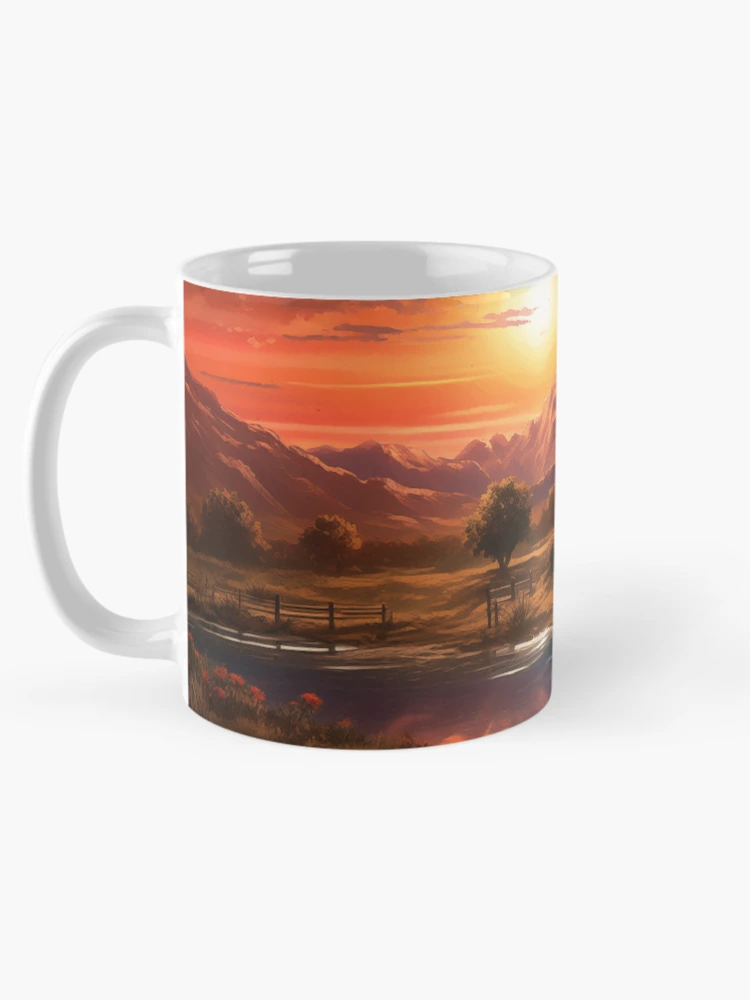 Thumbnail 5 of 6, Coffee Mug, Tranquil Ranch designed and sold by Rtymer.