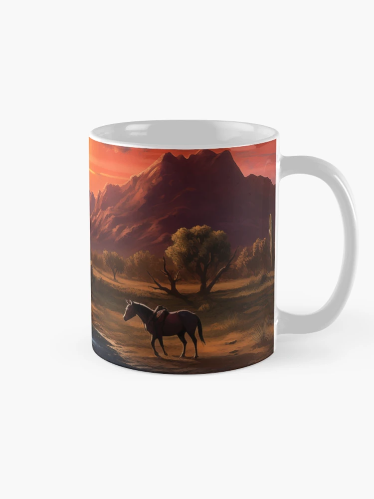 Thumbnail 3 of 6, Coffee Mug, Tranquil Ranch designed and sold by Rtymer.