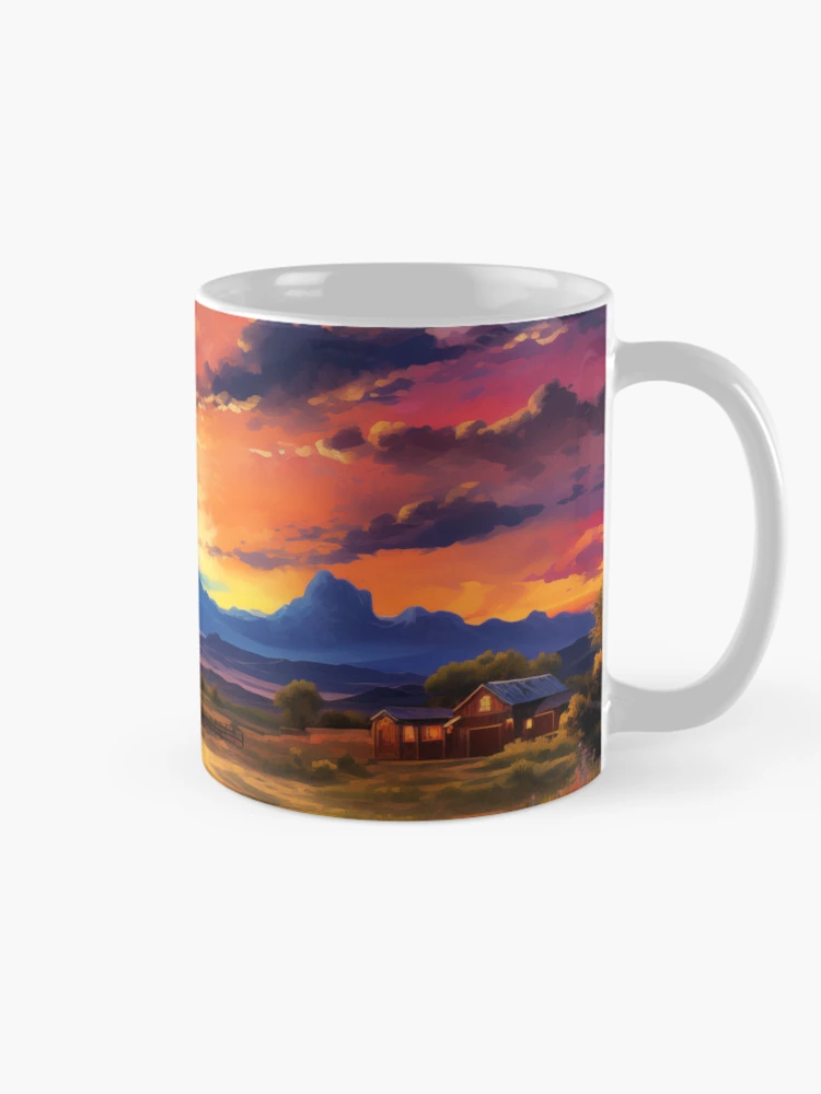 Thumbnail 3 of 6, Coffee Mug, Tranquil Ranch designed and sold by Rtymer.