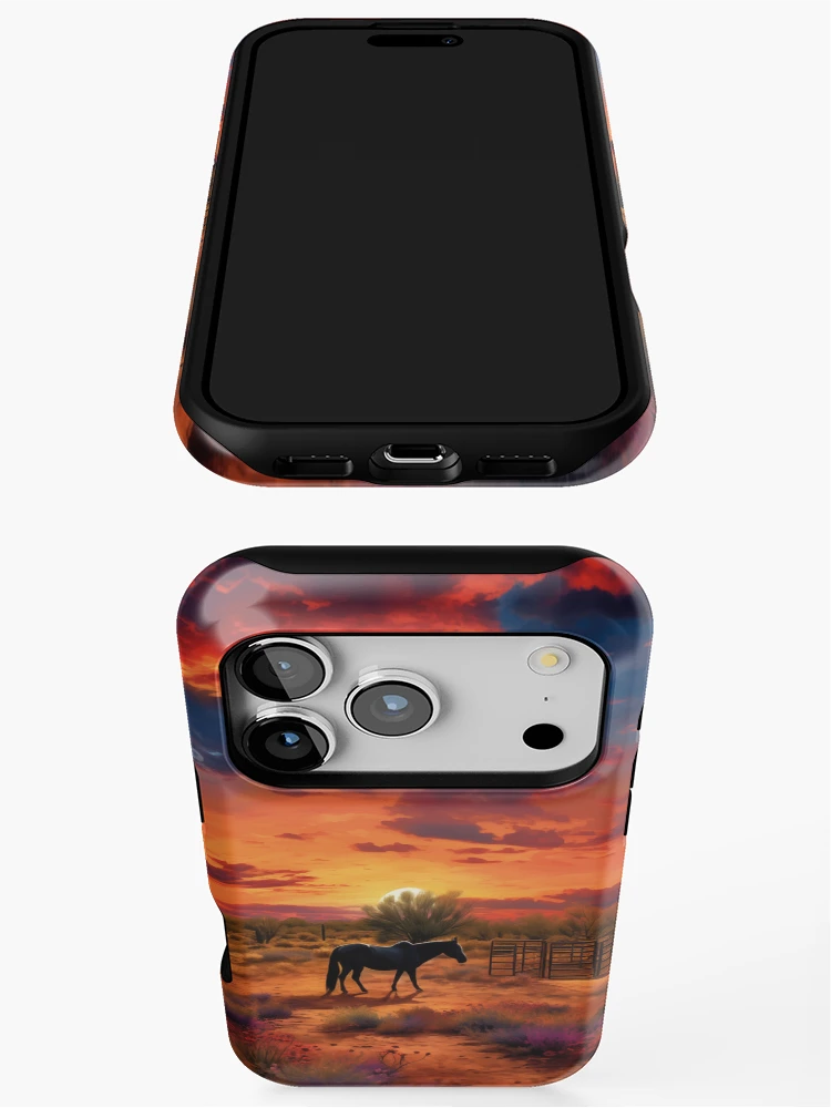 Thumbnail 3 of 4, iPhone Case, Tranquil Ranch designed and sold by Rtymer.