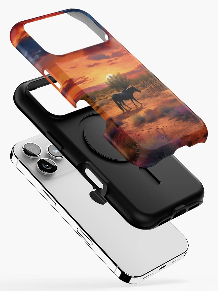 Thumbnail 2 of 4, iPhone Case, Tranquil Ranch designed and sold by Rtymer.