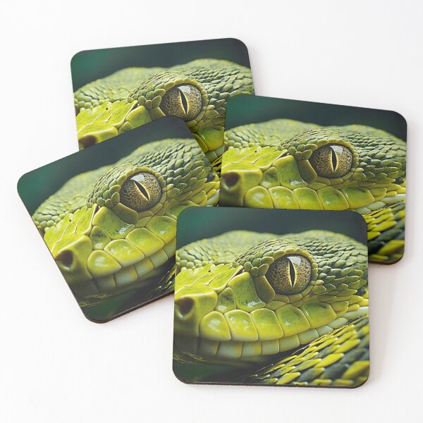 Item preview, Micro Photography - Palm Pit Viper designed and sold by KootenayDesigns.