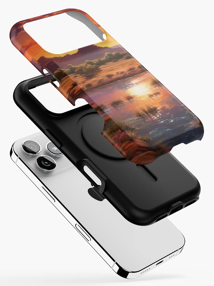 Thumbnail 2 of 4, iPhone Case, Tranquil Ranch designed and sold by Rtymer.