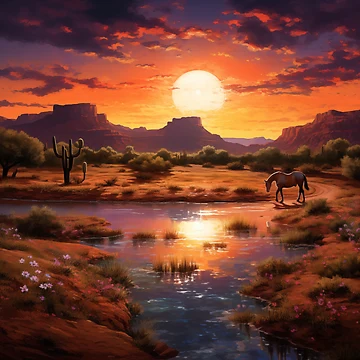Artwork thumbnail, Tranquil Ranch by Rtymer