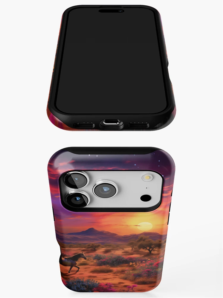 Thumbnail 3 of 4, iPhone Case, Tranquil Ranch designed and sold by Rtymer.