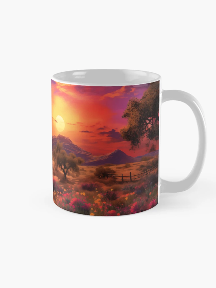 Thumbnail 3 of 6, Coffee Mug, Tranquil Ranch designed and sold by Rtymer.