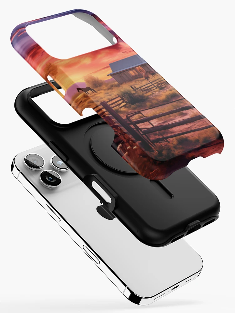 Thumbnail 2 of 4, iPhone Case, Tranquil Ranch designed and sold by Rtymer.