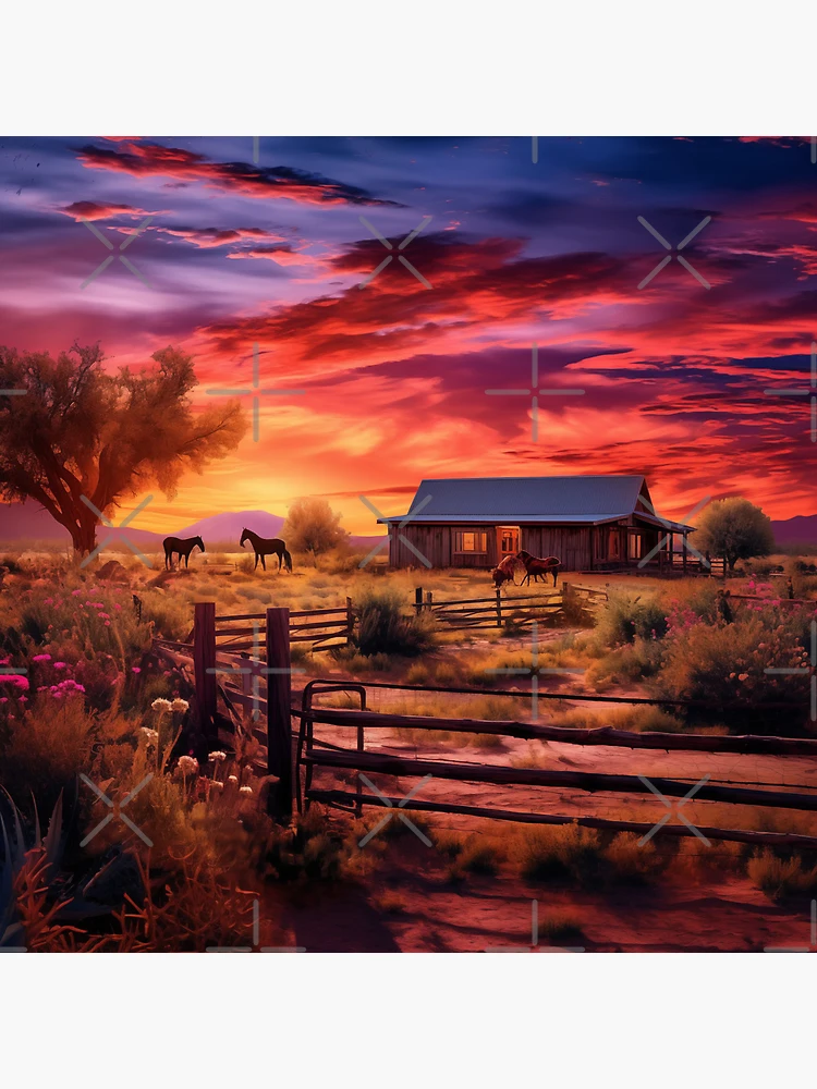 Thumbnail 4 of 4, Clock, Tranquil Ranch designed and sold by Rtymer.