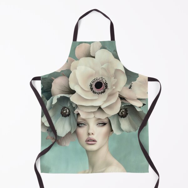 Item preview, The Quiet Garden- Girl With Floral Headpiece designed and sold by MysticMarble.