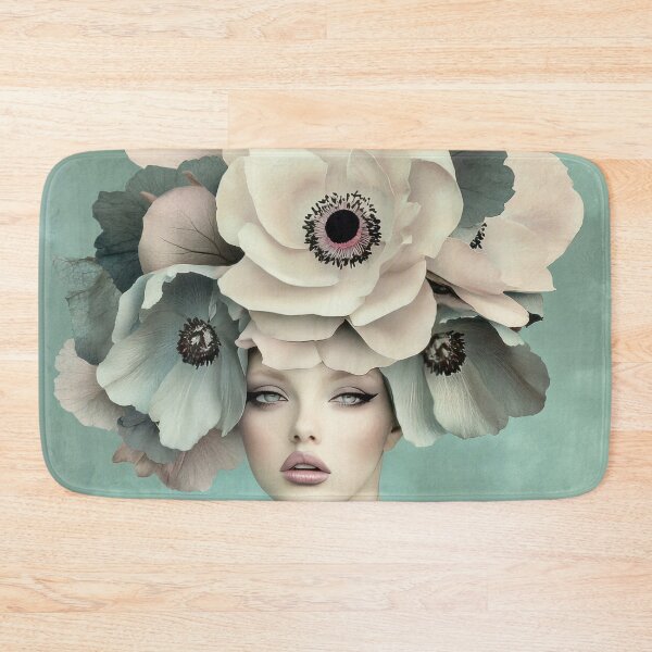 Item preview, The Quiet Garden- Girl With Floral Headpiece designed and sold by MysticMarble.