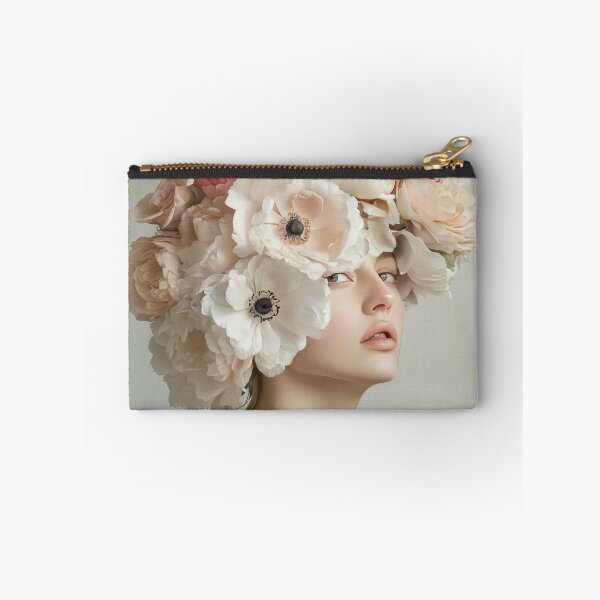 Item preview, Young Girl With Flowers Head Piece designed and sold by MysticMarble.