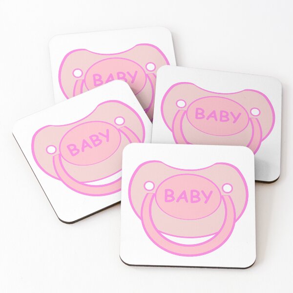 Item preview, Baby agere pacifier pink paci designed and sold by mikistudio.