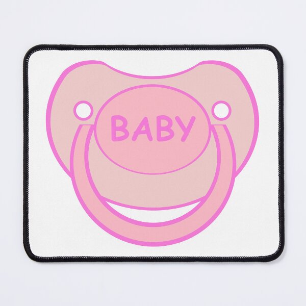 Item preview, Baby agere pacifier pink paci designed and sold by mikistudio.
