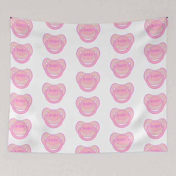 Item preview, Baby agere pacifier pink paci designed and sold by mikistudio.