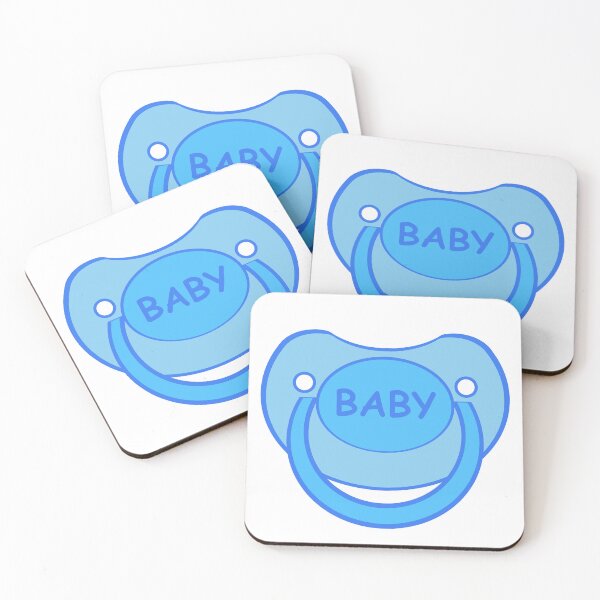Item preview, Baby agere pacifier blue paci designed and sold by mikistudio.