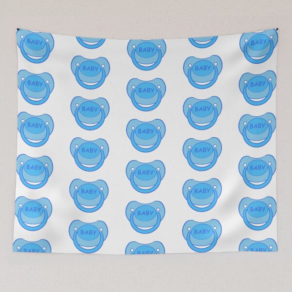 Item preview, Baby agere pacifier blue paci designed and sold by mikistudio.