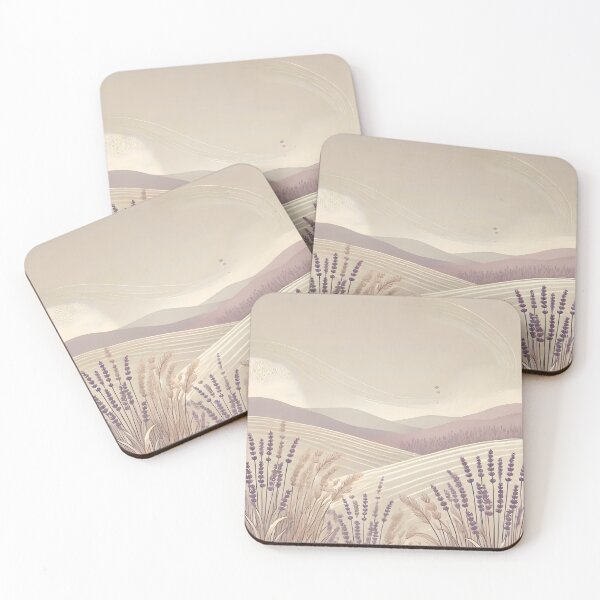 Item preview, Lost in a Sea of Lavender Fields designed and sold by unrealartwork.